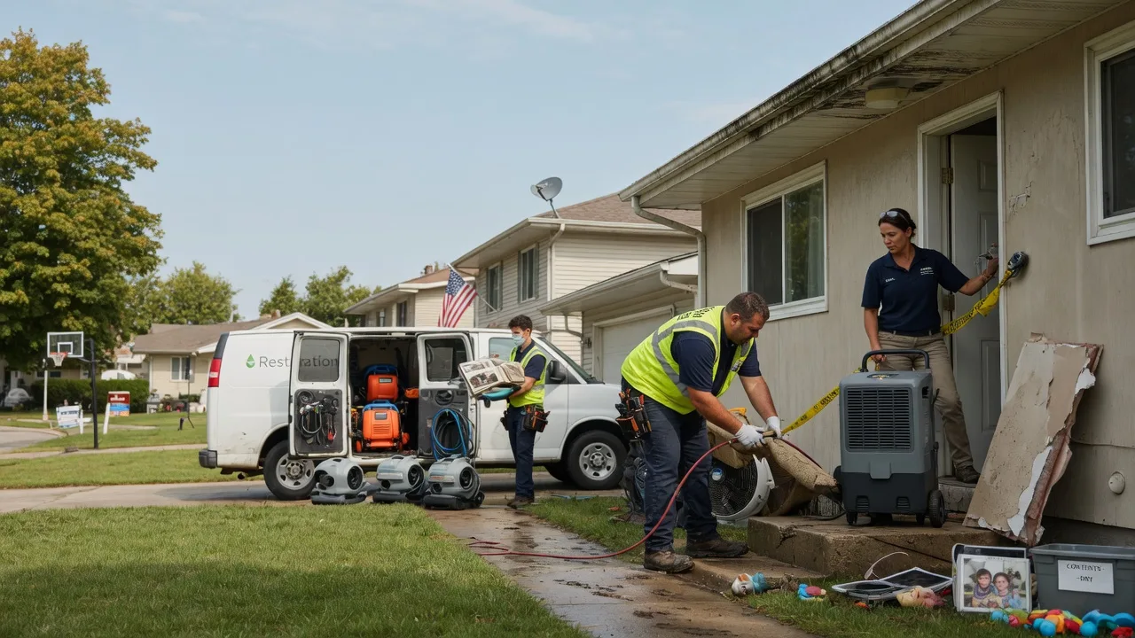 Water Damage Restoration in Overbrook, KS near me